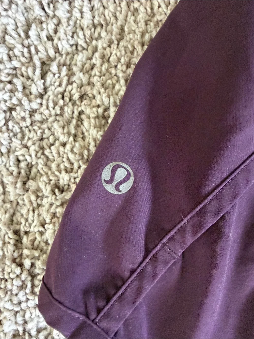 lululemon athletica Deep Plum Athletic Shorts